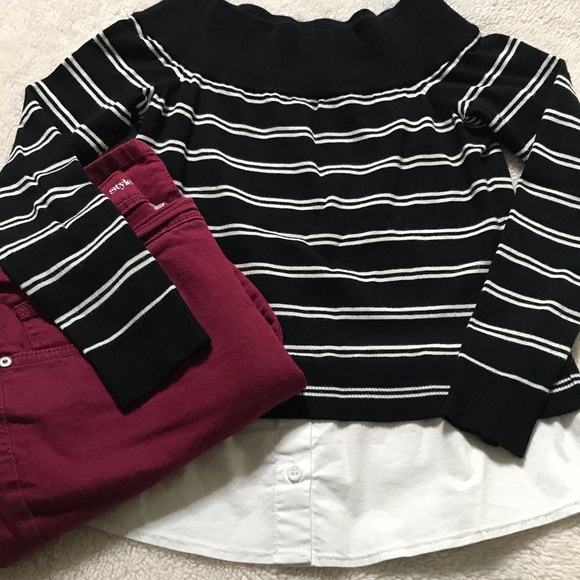 Nice INC Off The Shoulder Sweater - Picture 7 of 9